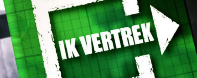 Logo van Ik Vertrek, het programma waarin stellen worden gevolgd die emigreren.