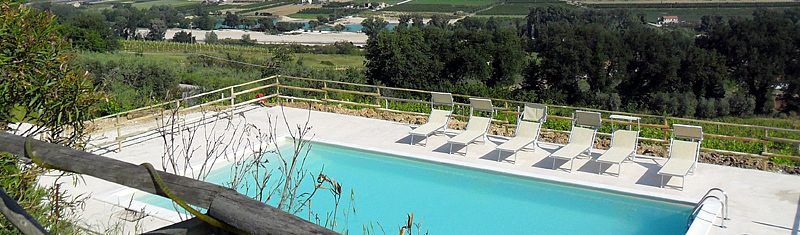Zwembad van Villa Alwin Vakantiewoning Le Marche huren, dan is Villa Alwin een optie