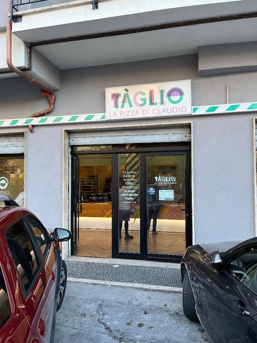 Ingang van Pizzeria al Taglio di CLaudio